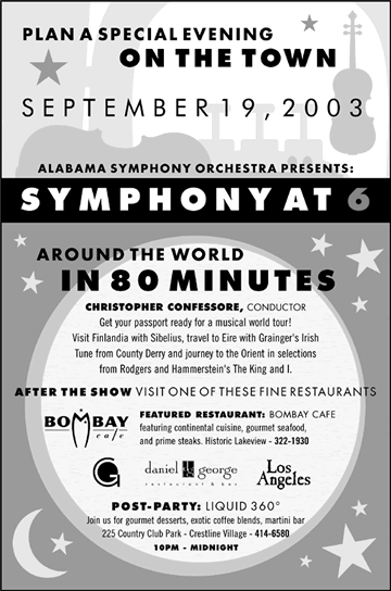 Alabama Symphony Orchestra: Symphony @ 6