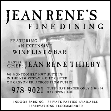 Jean Rene's Fine Dining