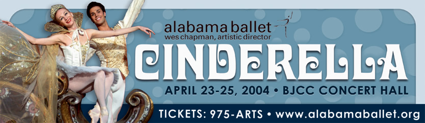 Alabama Ballet: Cinderella Outdoor Board